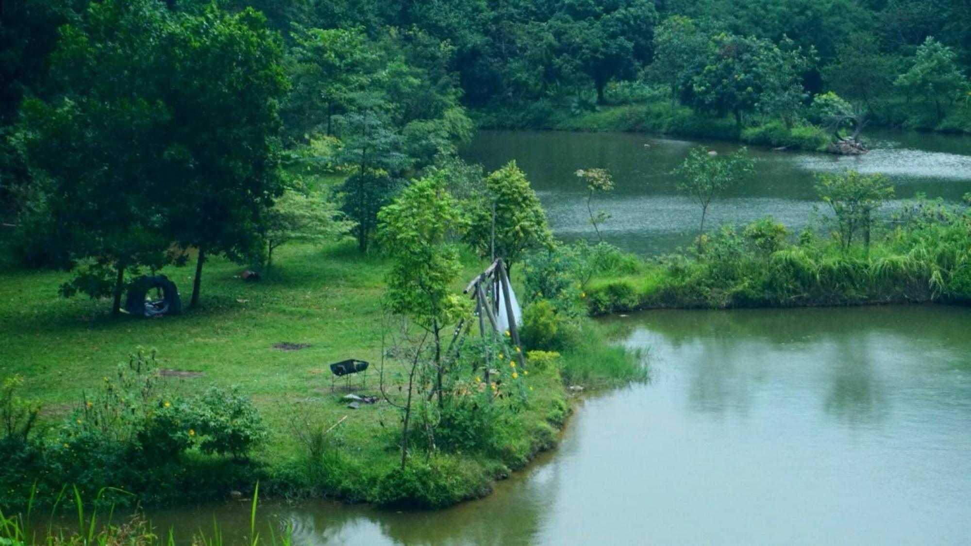 Chu Thien Homestay And Camping Hanói Exterior foto